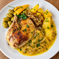 Chicken Tagine with Preserved Lemon and Olives