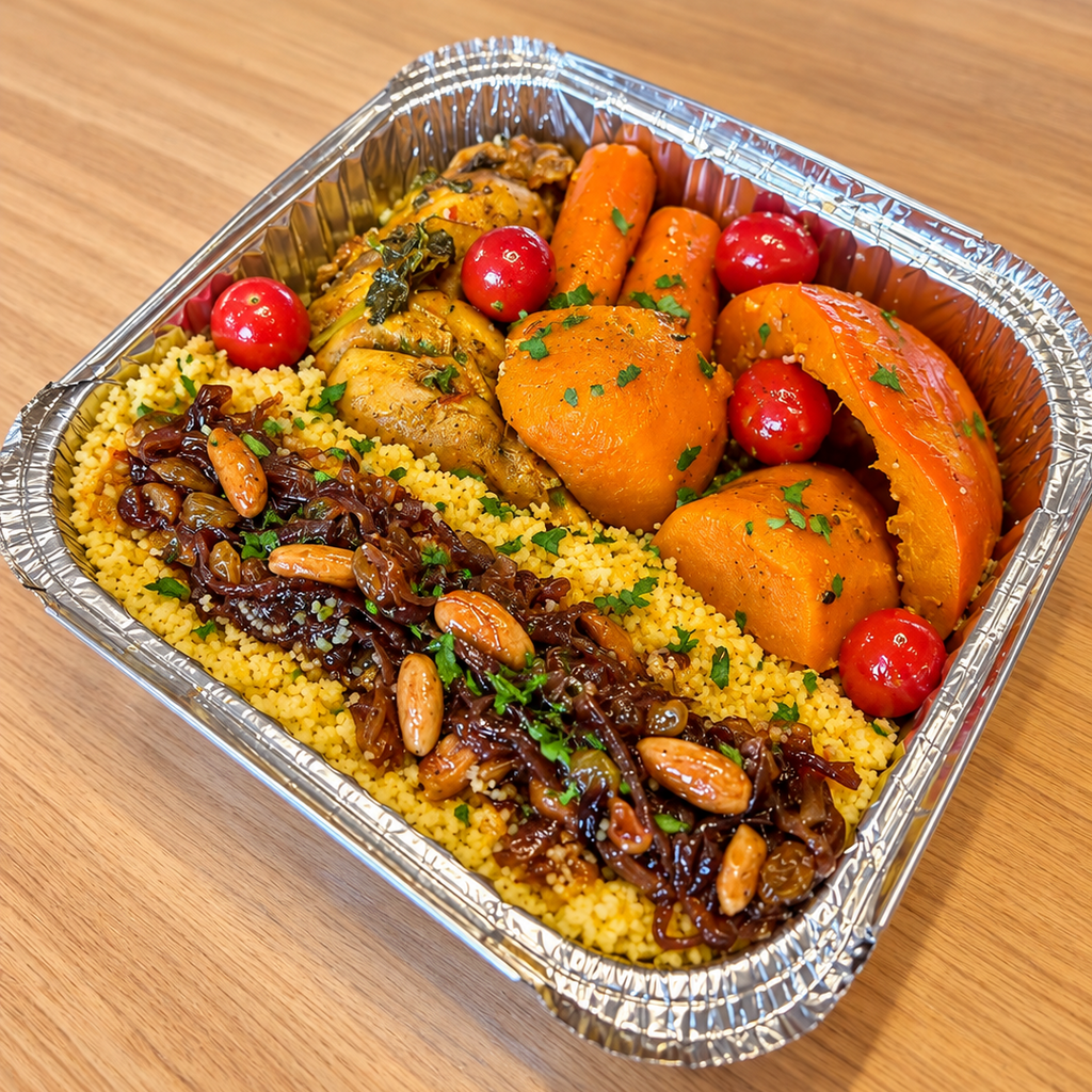 Chicken Couscous Savory and Sweet