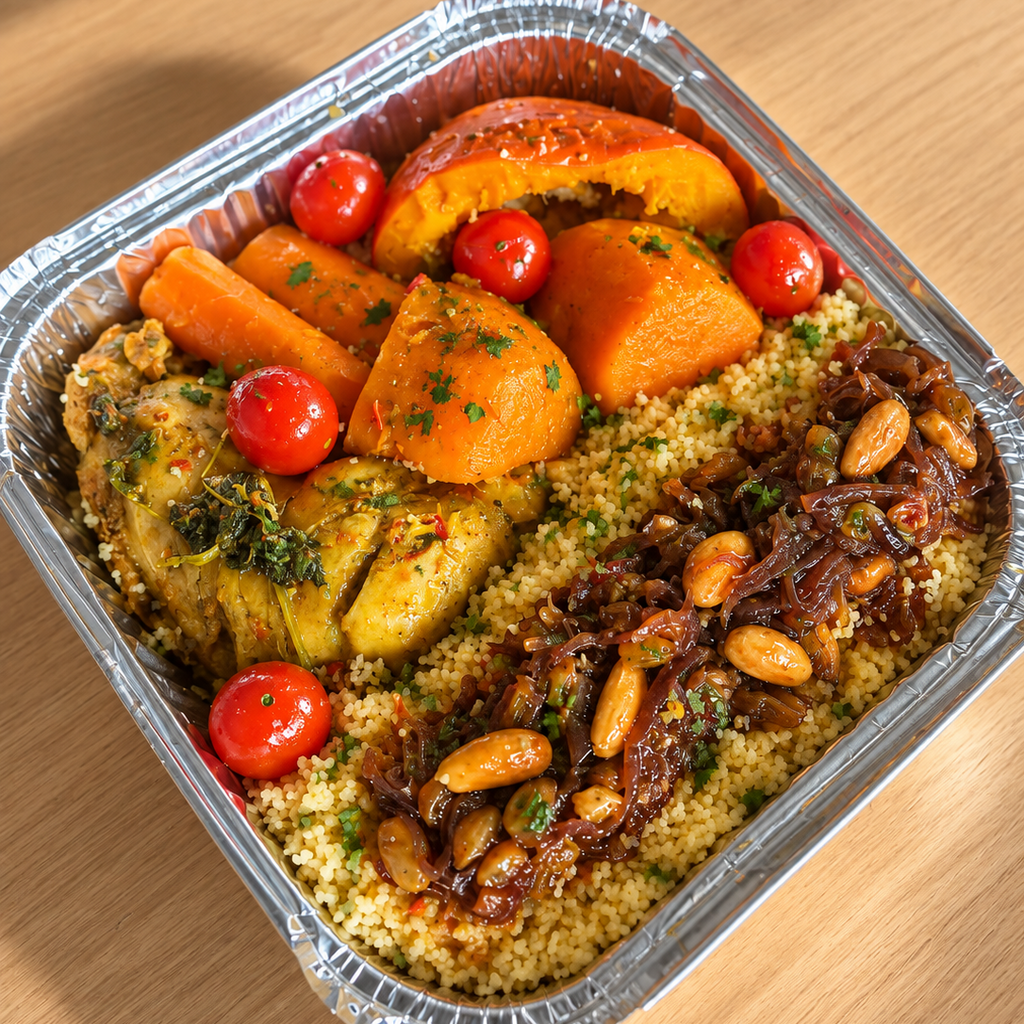 Chicken Couscous Savory and Sweet